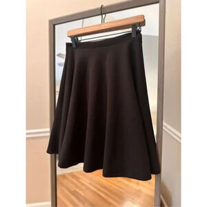 Simly Couture Pleated Skirt Black NwT Small